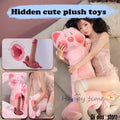 Pillow Hidden Plush Dildo Machine