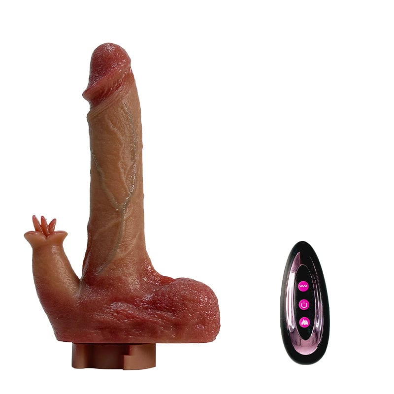 Pillow Hidden Plush Dildo Machine