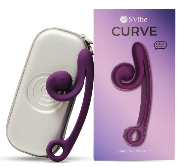 LETEN Snail Vibe — Slide'n'Roll Dual Stimulation Vibrator