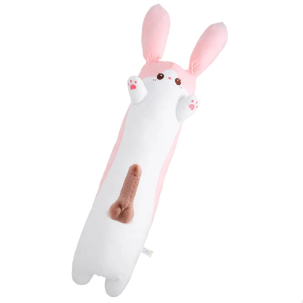 Pillow Hidden Plush Dildo Machine
