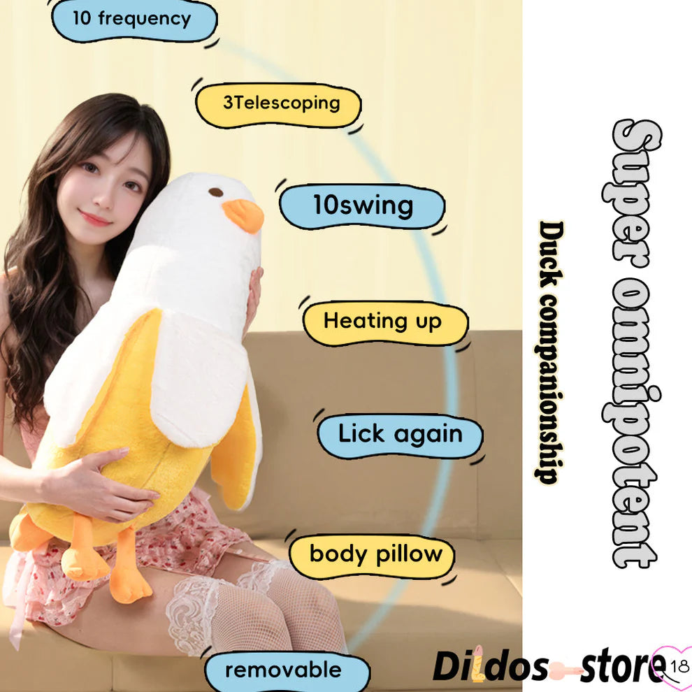 Pillow Hidden Plush Dildo Machine