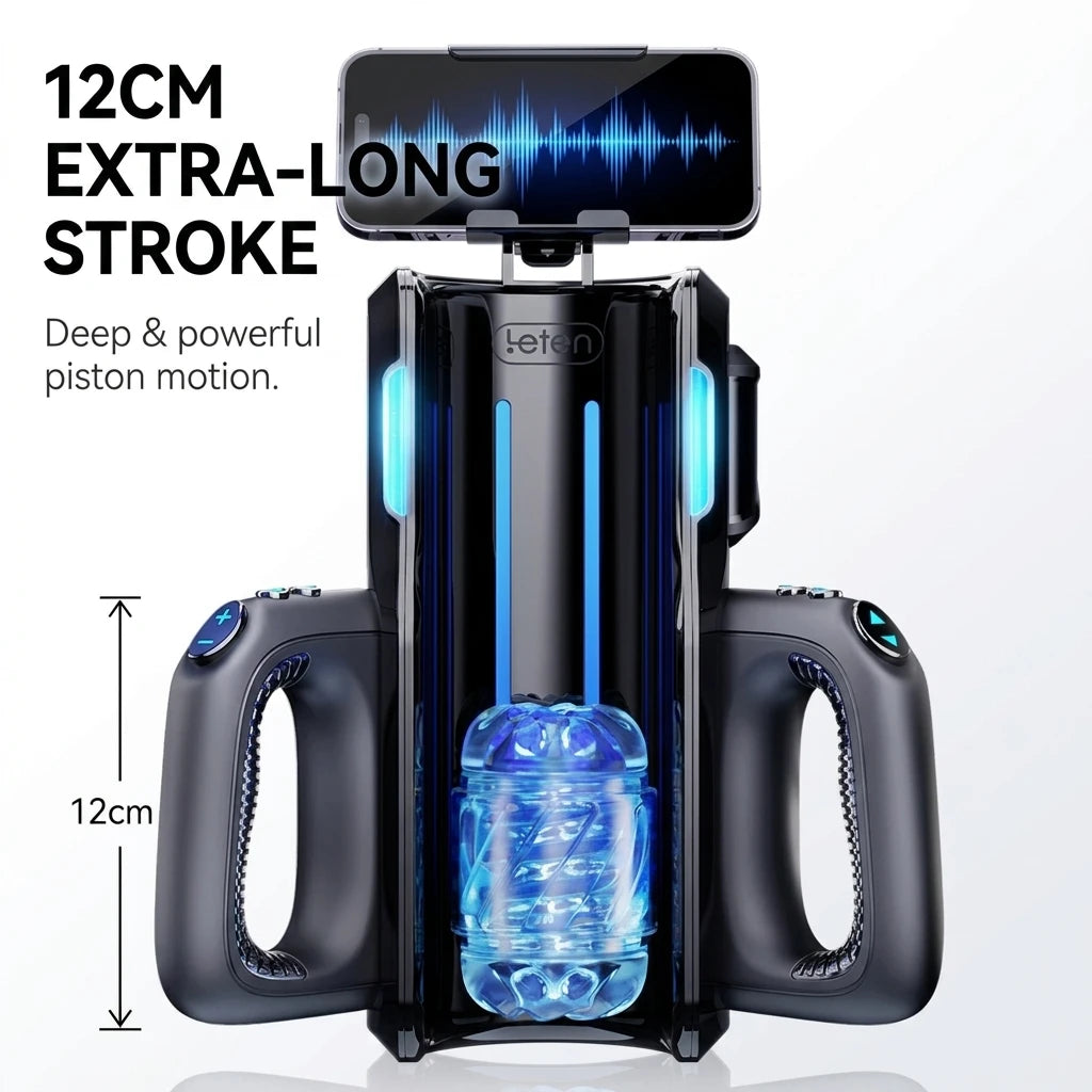 12cm Extra-Long Stroke deep piston motion
