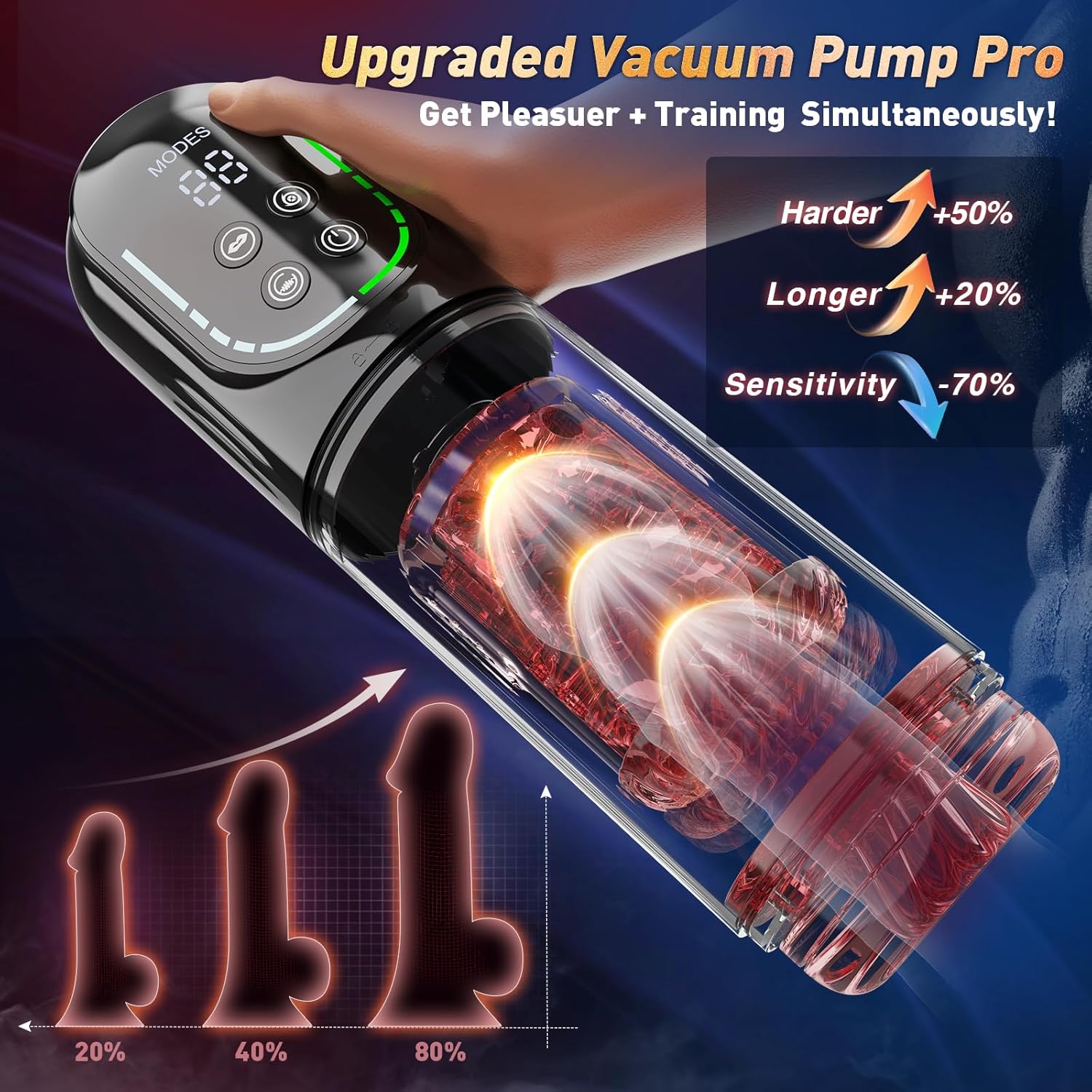 LETEN Apex Fusion — Multi-Speed Massage Wand