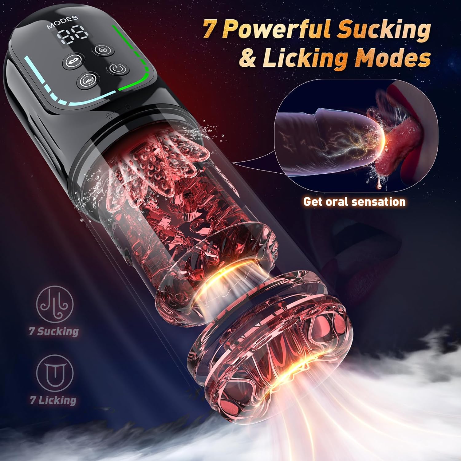 LETEN Apex Fusion — Multi-Speed Massage Wand