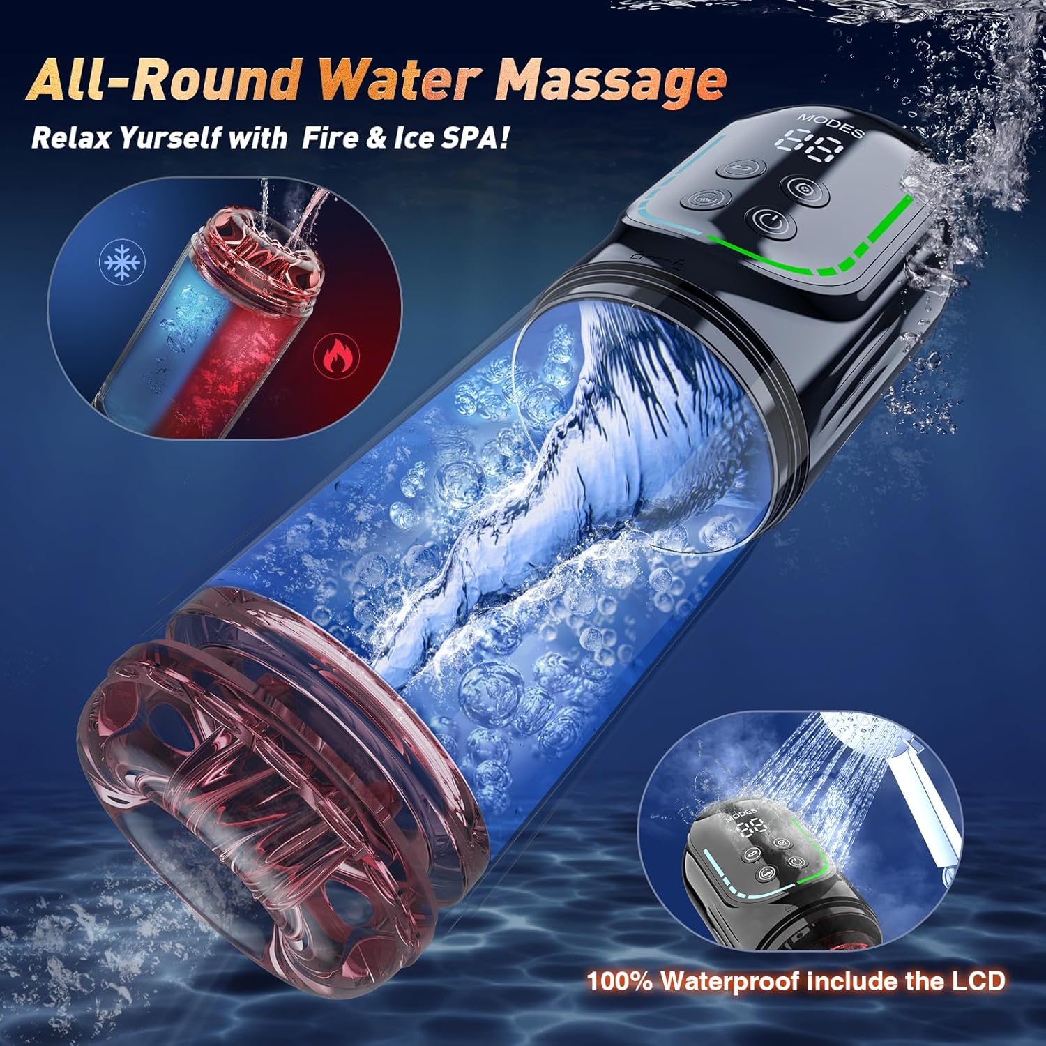 LETEN Apex Fusion — Multi-Speed Massage Wand