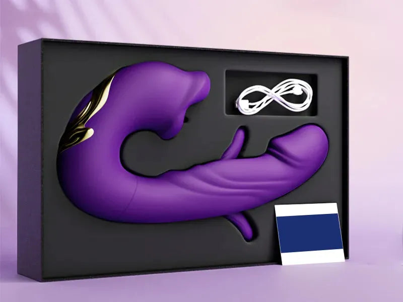 LETEN Luvora 4-in-1 — Flapping and Licking Vibrator with Triple-Point Stimulation