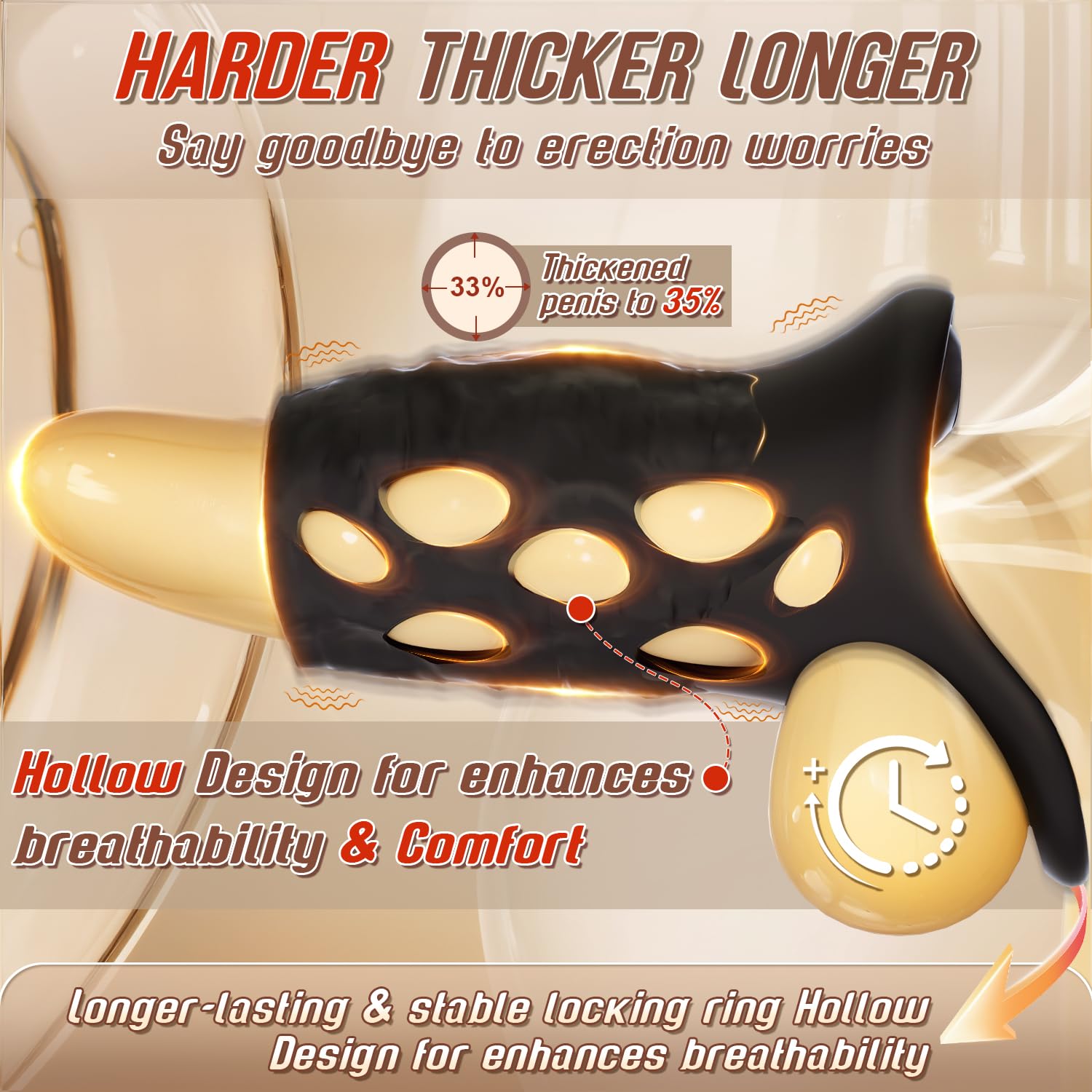 LETEN Black Dragon — App-Controlled Penis Sleeve with 10-Mode Deep Vibration