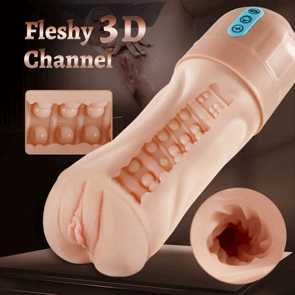LETEN Beate Pro — Male Masturbator Cup with 5 Sucking and 10 Vibration Modes