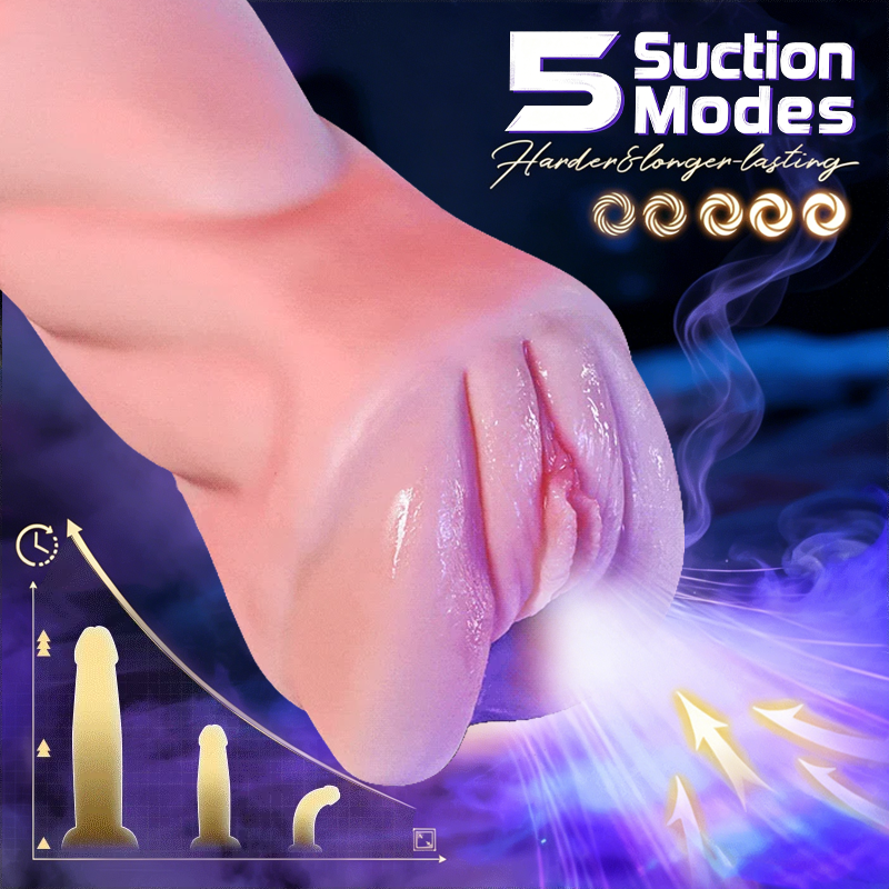 LETEN Beate Pro — Male Masturbator Cup with 5 Sucking and 10 Vibration Modes
