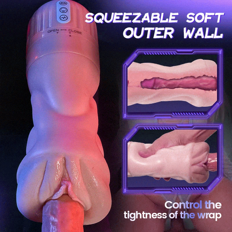 LETEN Beate Pro — Male Masturbator Cup with 5 Sucking and 10 Vibration Modes