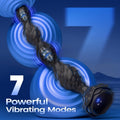 LETEN DeepStrike Beads — Graduated Anal Bead Vibrator with Remote Control and P-Spot Stimulation