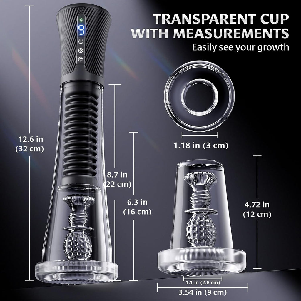 LETEN Sculptor Pro — Male Penis Pump and Masturbator with 9 Vibration and 5 Suction Modes