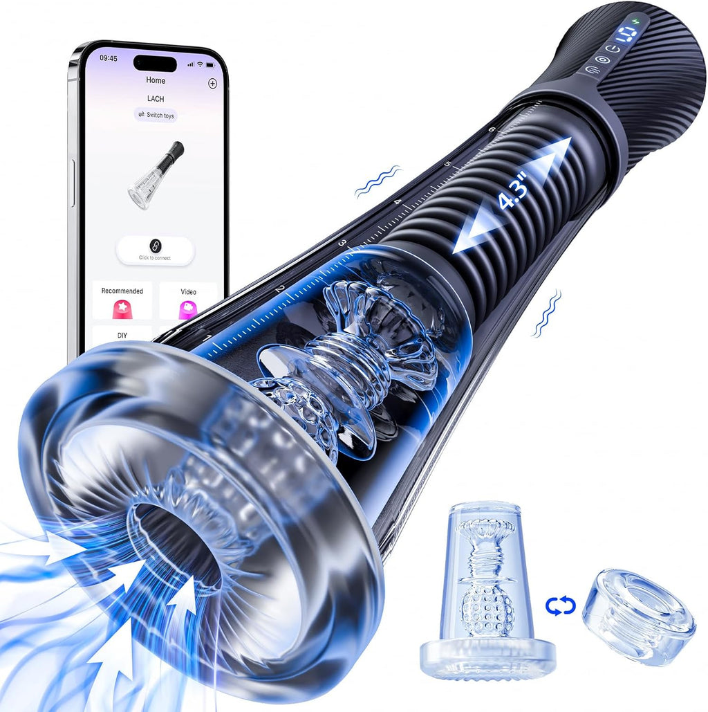 LETEN Sculptor Pro — Male Penis Pump and Masturbator with 9 Vibration and 5 Suction Modes