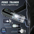 LETEN Black Mamba 7-in-1 — Male Hydro Pump Masturbator with Suction, Vibration, and Heating