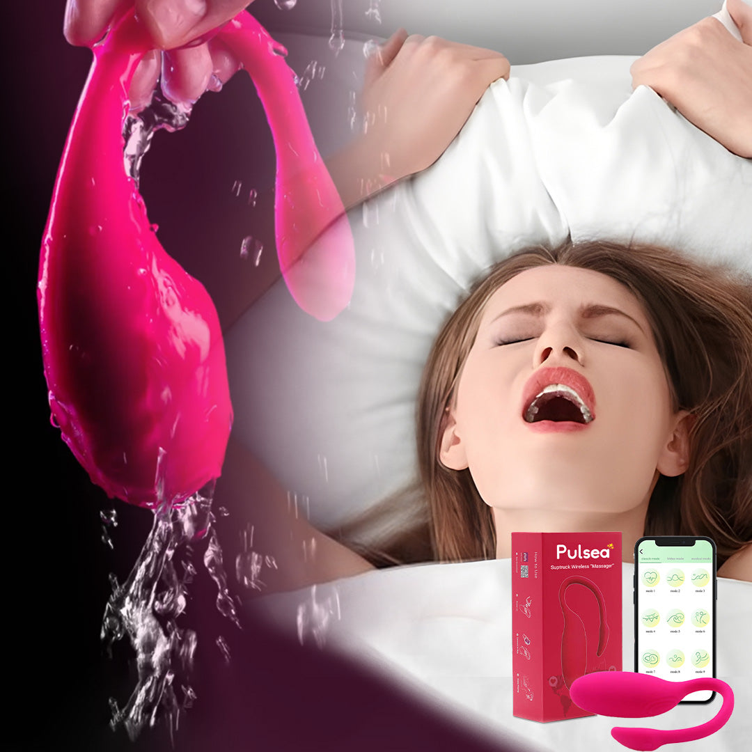 LETEN PULSEA Suptruck X15 — Wearable App-Controlled Massager with 15 Vibration Modes