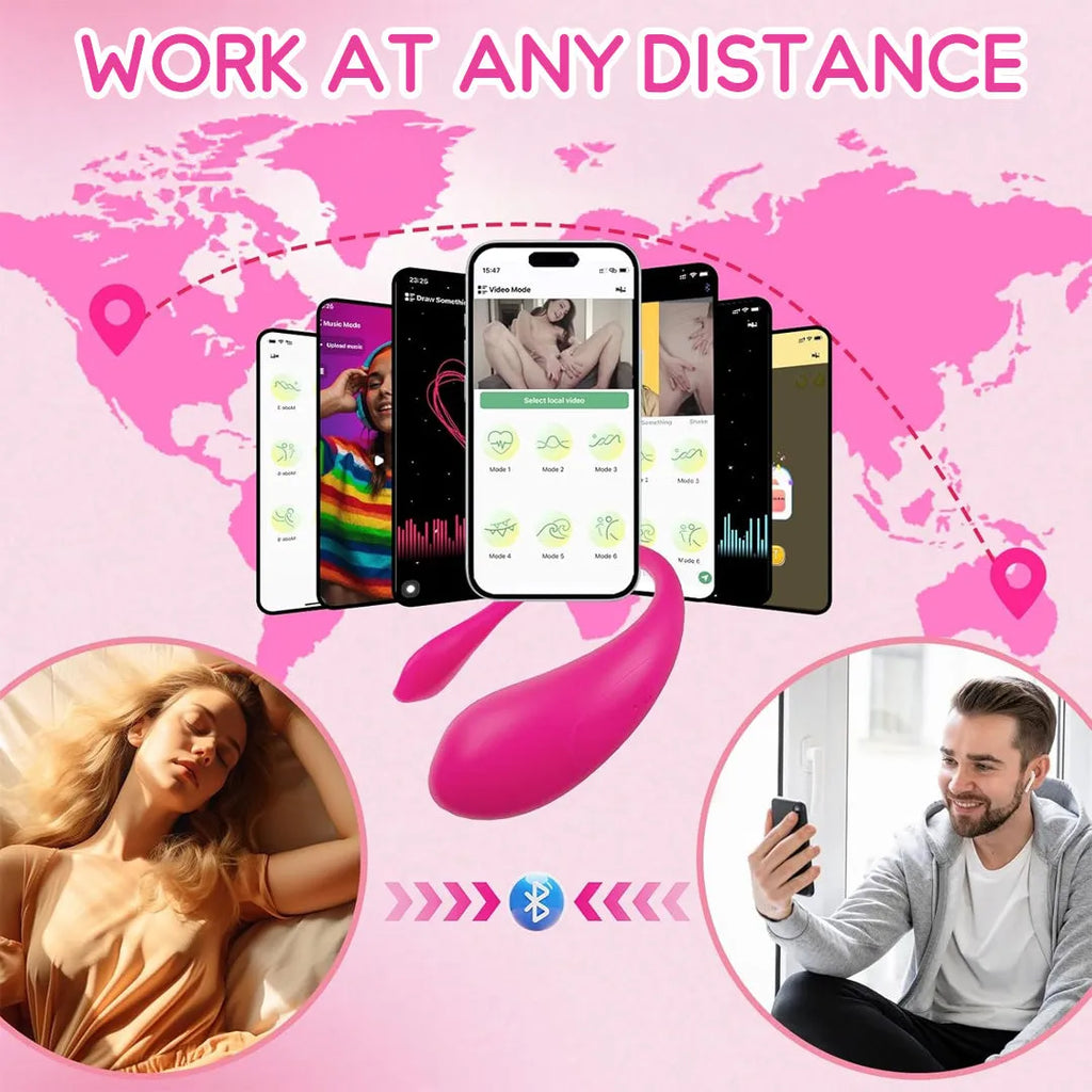 LETEN PULSEA Suptruck X15 — Wearable App-Controlled Massager with 15 Vibration Modes