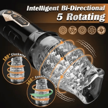 LETEN Strong Men Cup — Male Masturbator with 5 Thrusting and 7 Vibration Modes