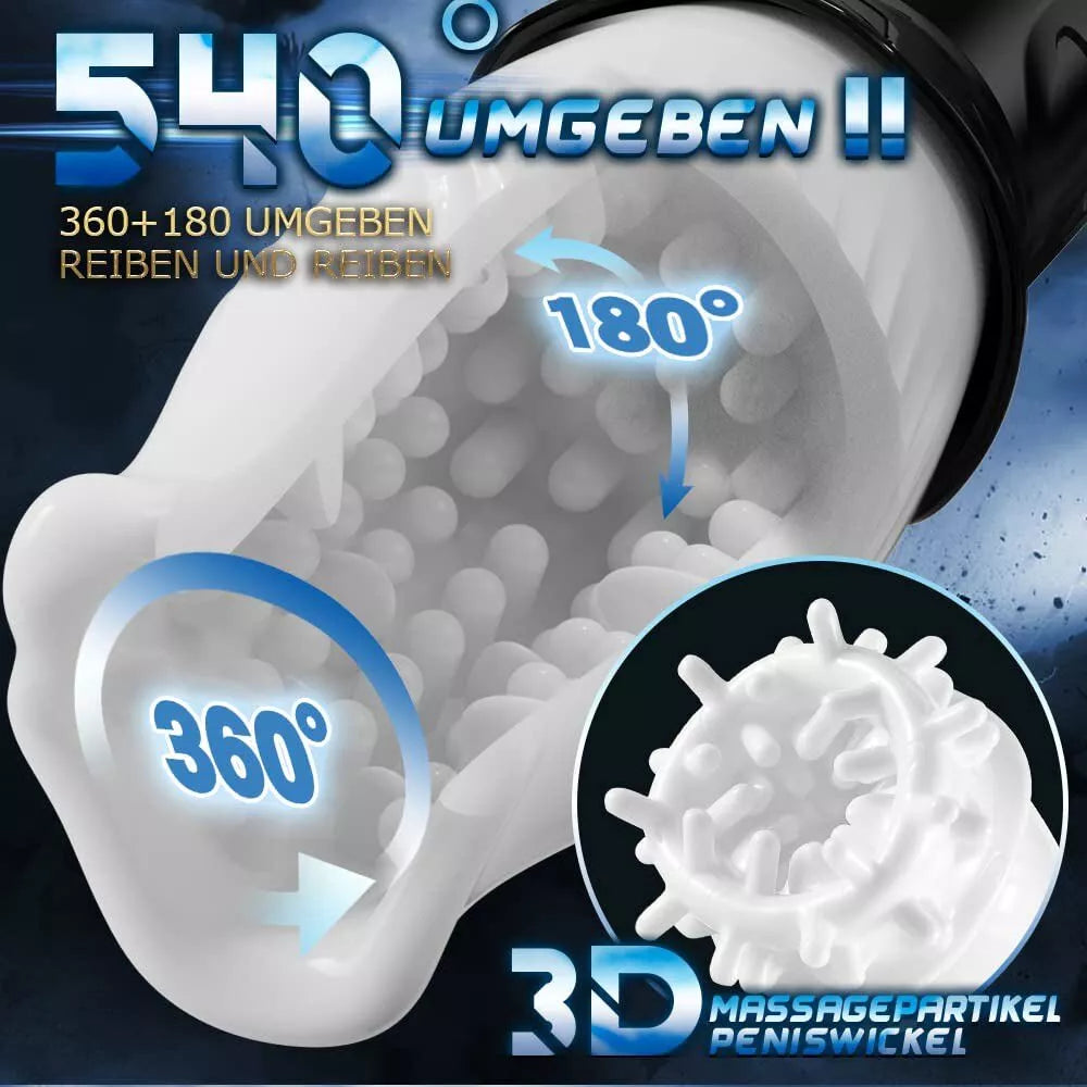 LETEN Strong Men Cup — Male Masturbator with 5 Thrusting and 7 Vibration Modes