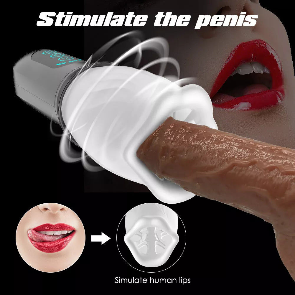 LETEN Strong Men Cup — Male Masturbator with 5 Thrusting and 7 Vibration Modes