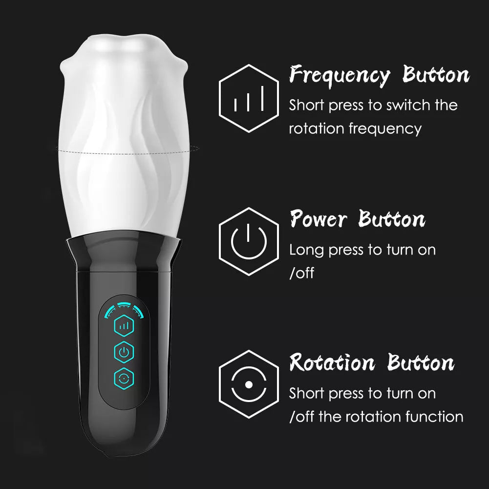 LETEN Strong Men Cup — Male Masturbator with 5 Thrusting and 7 Vibration Modes