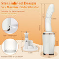 LETEN Auto Cannon — 5-in-1 Hands-Free Vibrator with 7 Vibration Modes and Heating