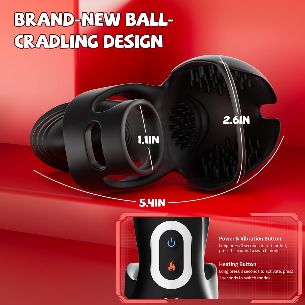 LETEN HeatVibe — Heating & Vibrating Stroker