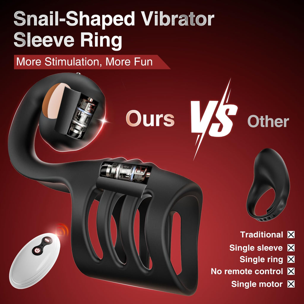 LETEN Snail Shell — Ergonomic Masturbator Cup