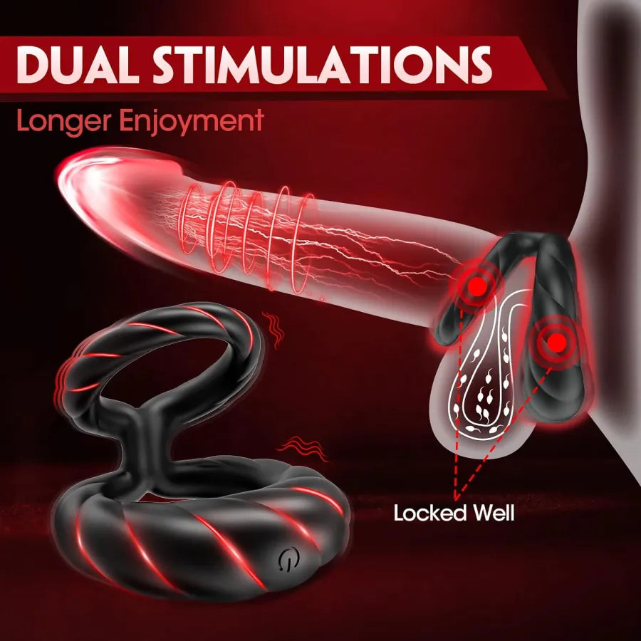 LETEN Wishful Ring — Couples Vibrating Cock Ring