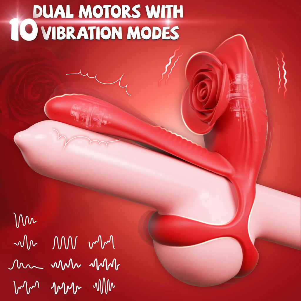LETEN Blazing Rose — Clitoral Sucking Vibrator